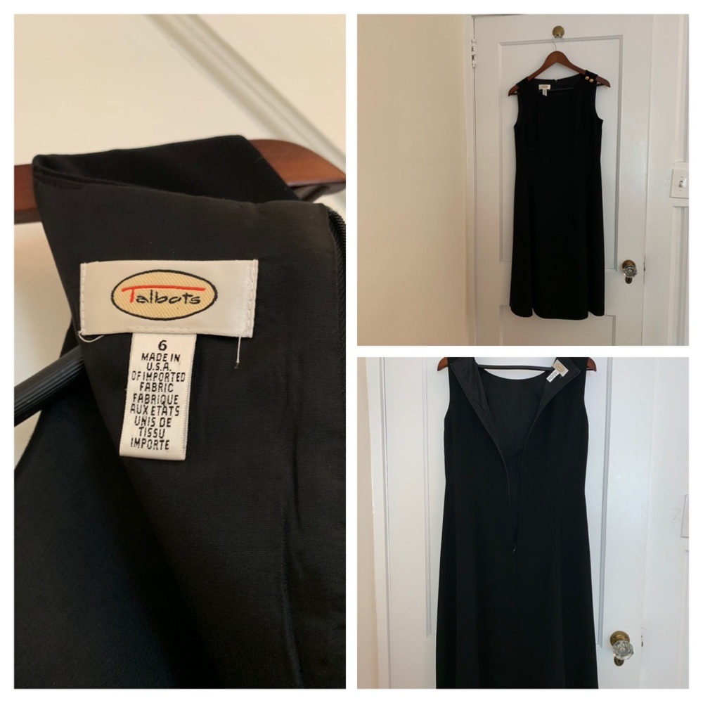 ♥️Beautiful Navy Blue Talbots Dress  ♥️